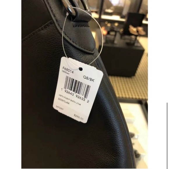 🚫SOLD🚫🔲💯NEW🔲Coach Men Flight Houston Bag🆕Messenger bag/crossbody bag - Picture 8 of 12